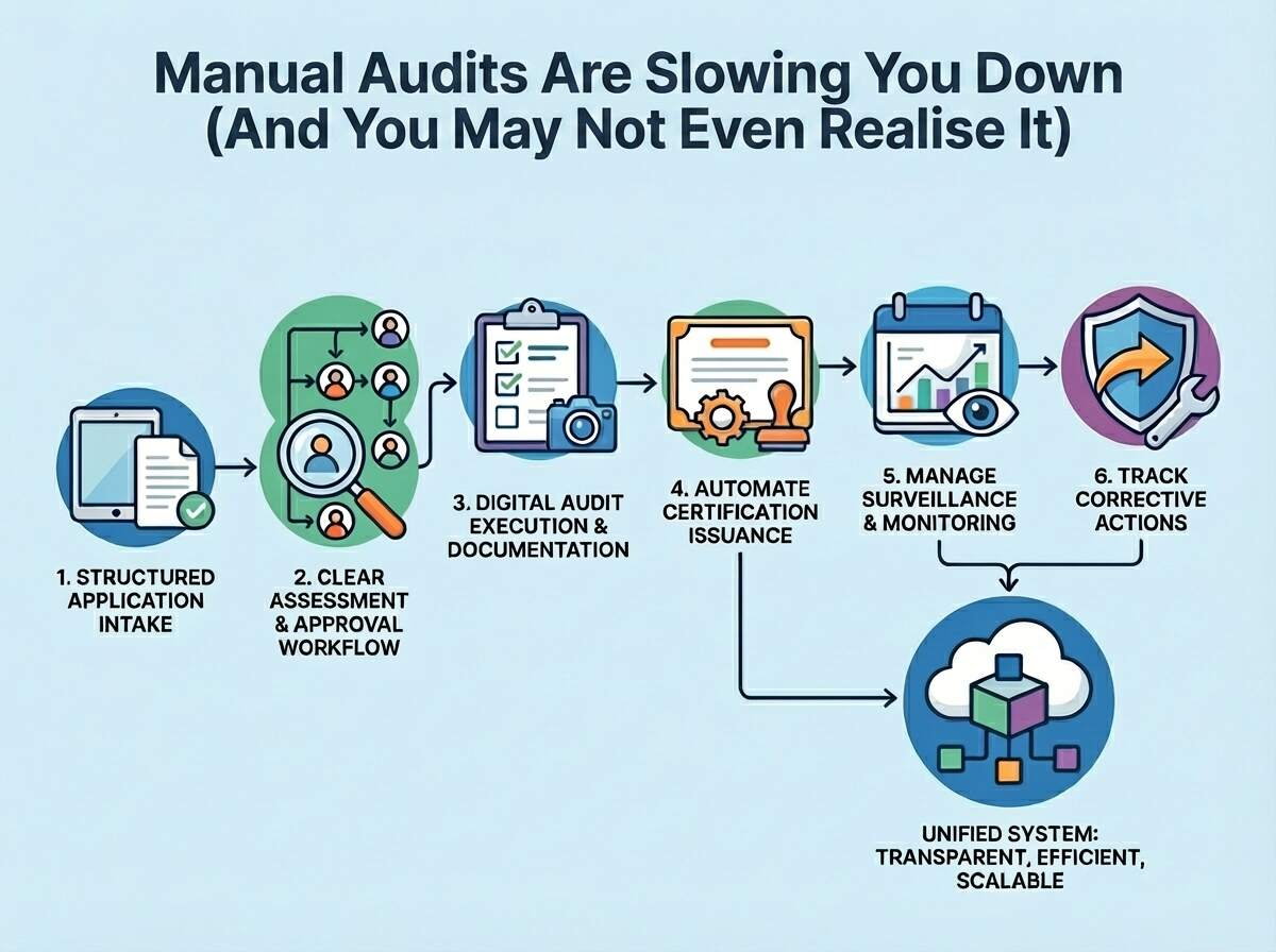 Digitize Audit Lifecycle Illustration